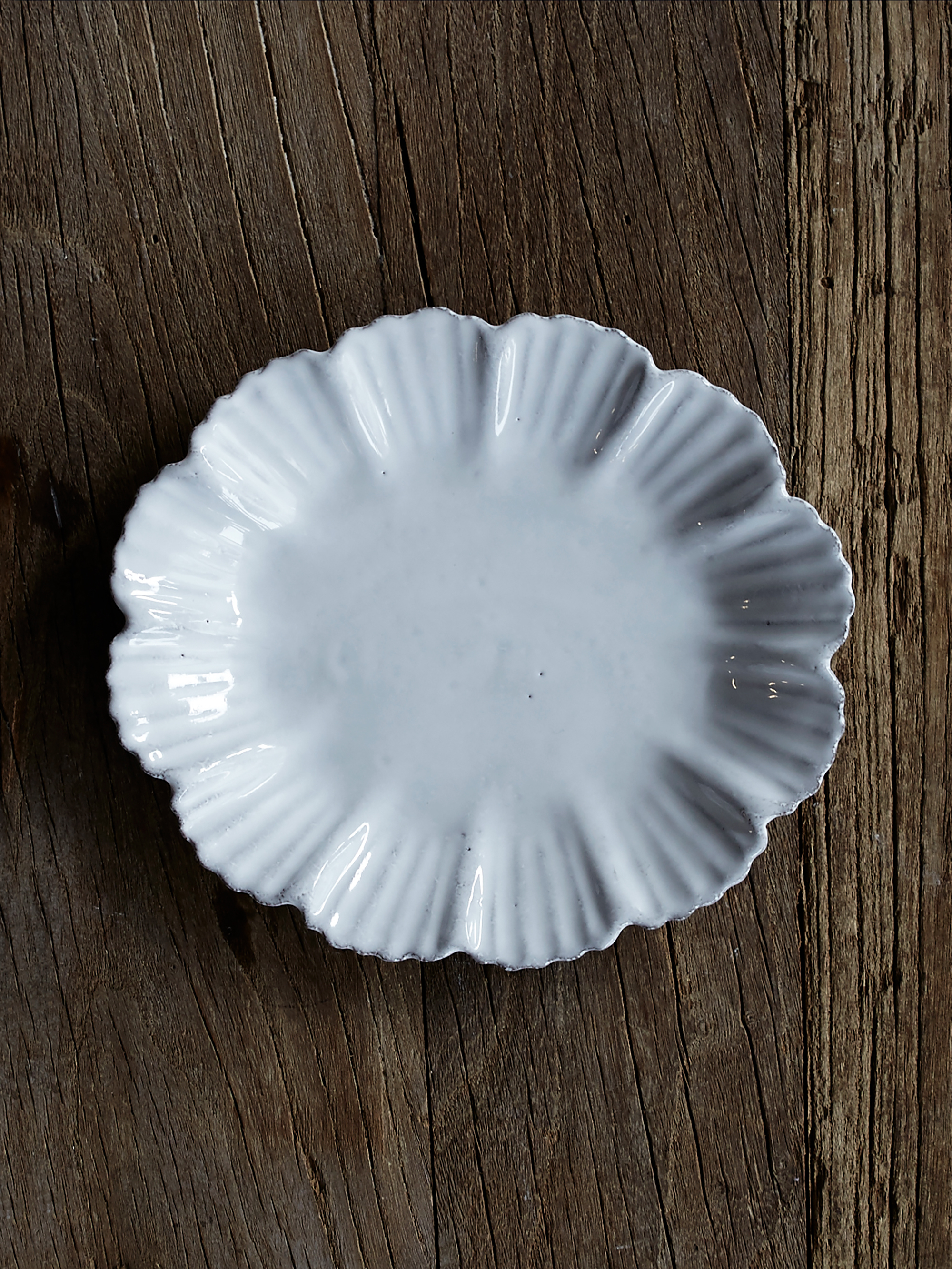 Astier de Villatte — Drapé Dinner Side Plate — Small plates