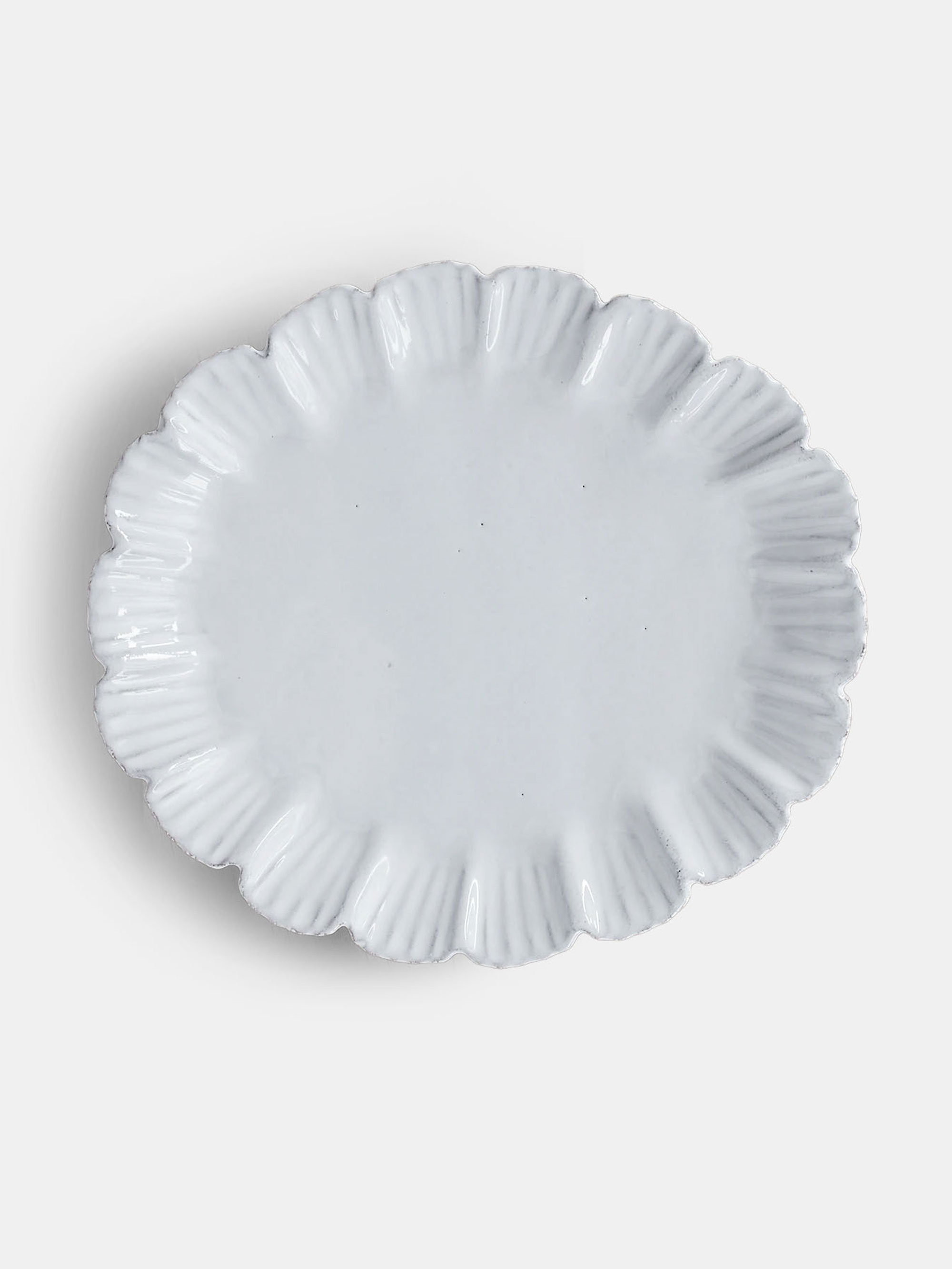 Astier de Villatte — Drapé Dinner Plate Large — Dinner plates