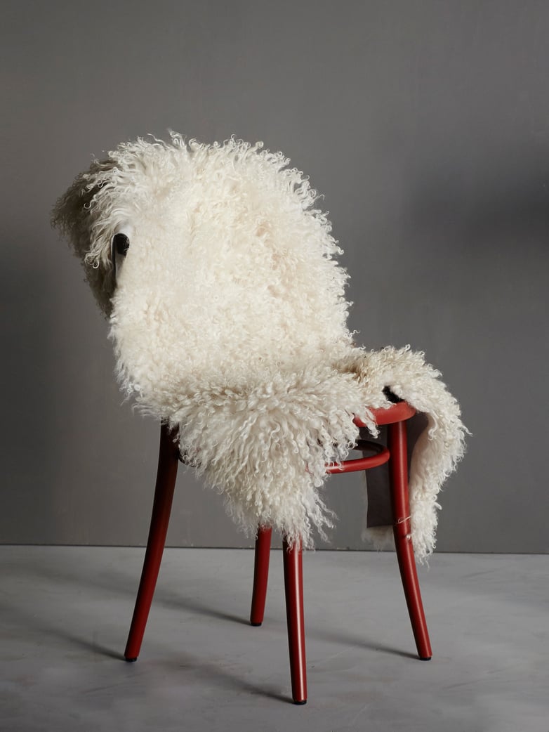 Curly Sheepskin - Off White