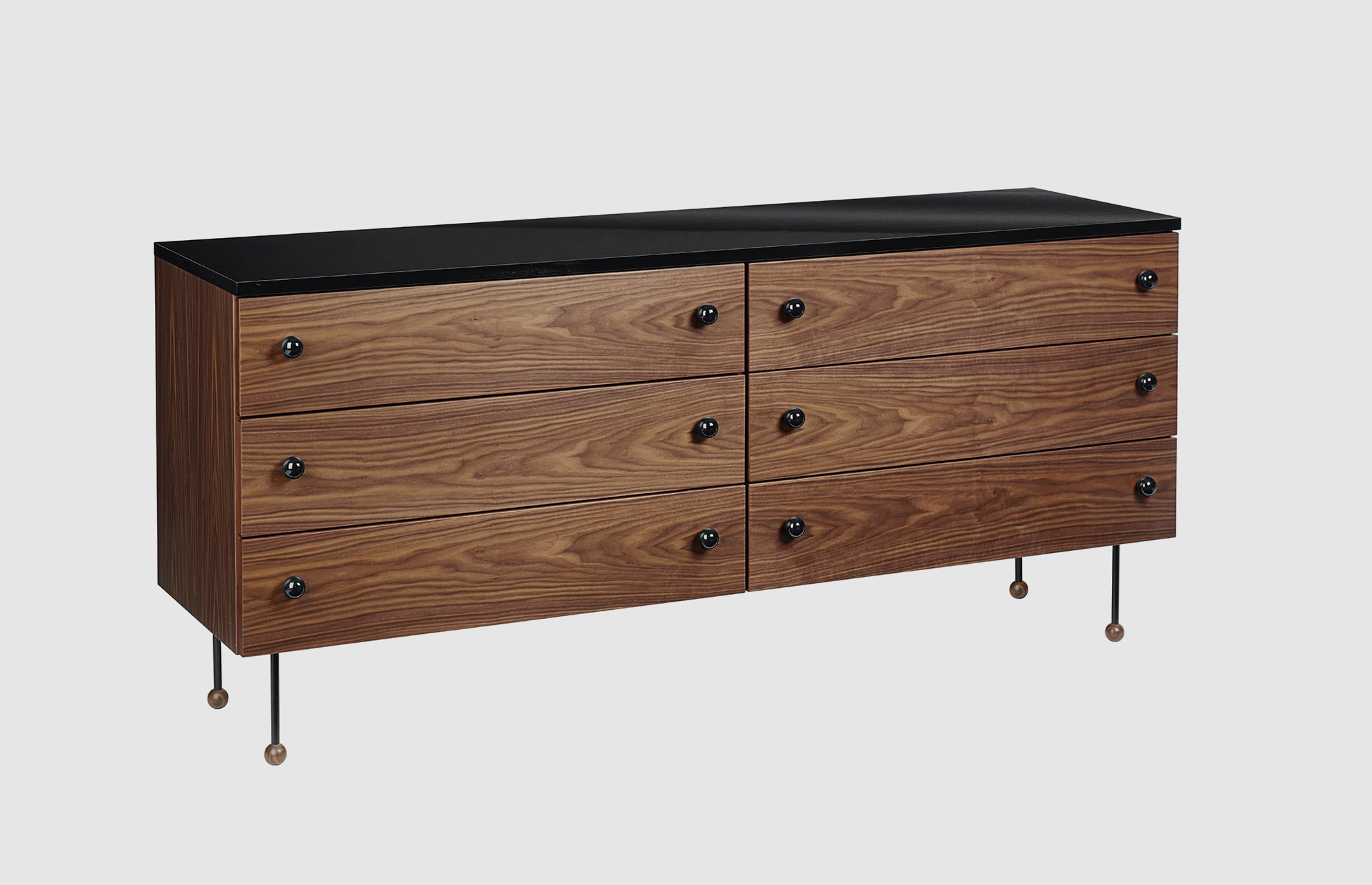 16793 F259376db6 Dresser 6 Walnut Rotade2 Portrait