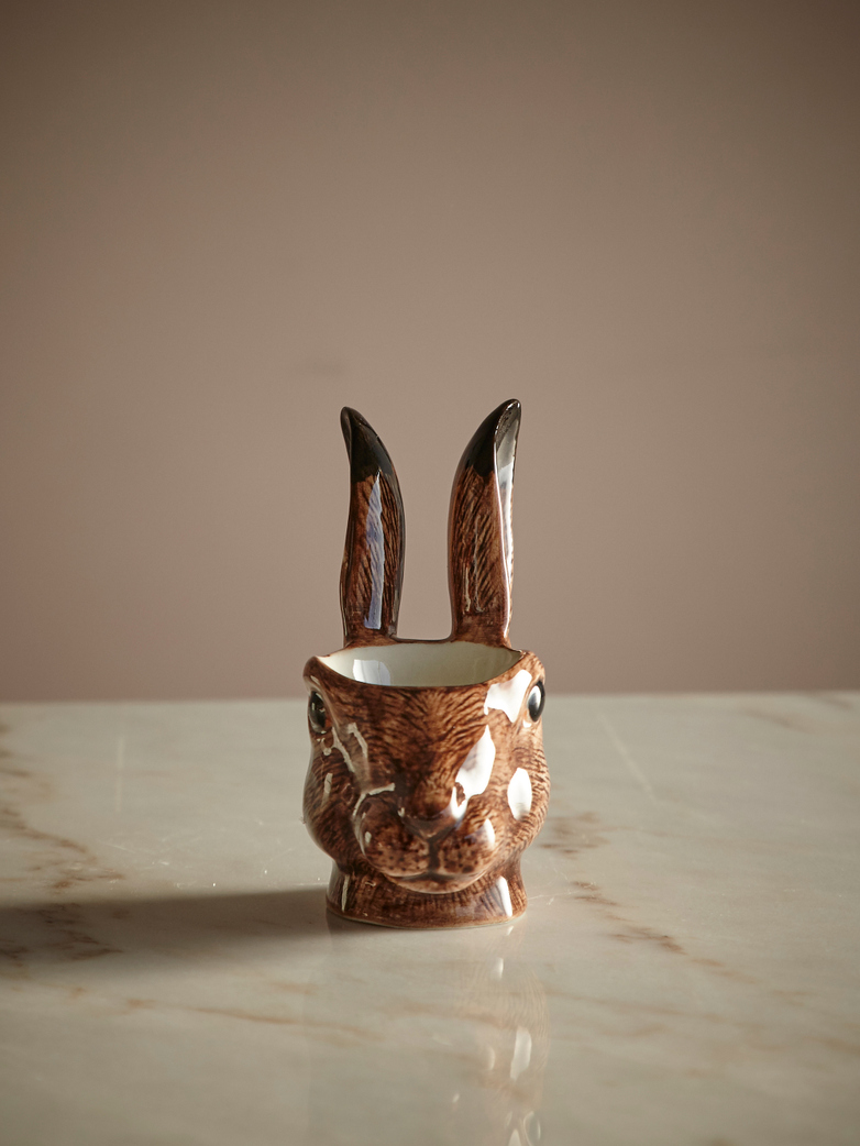 Hare Face Egg Cup