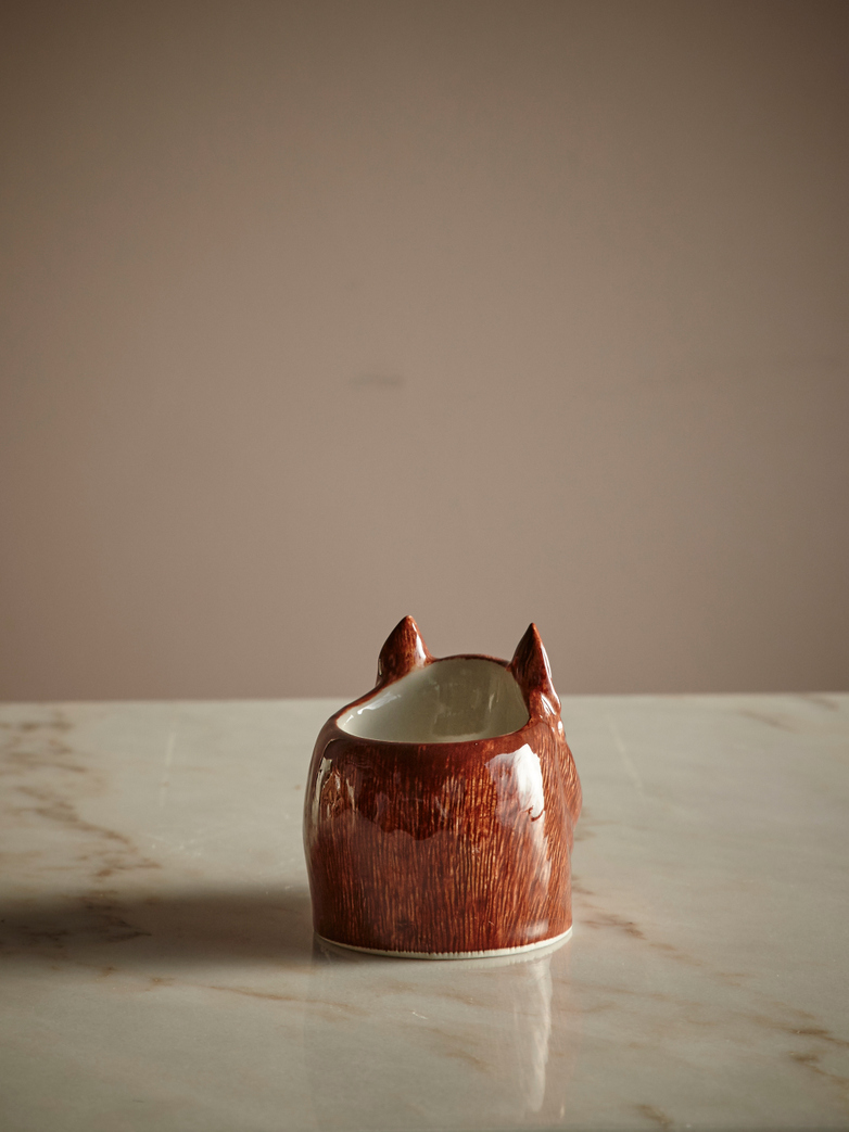 Squirrel Face Egg Cup