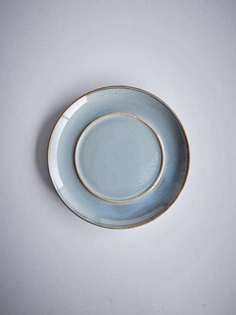 Terres de rêves - Coffee Cup With Saucer Misty Grey - Smokey Blue