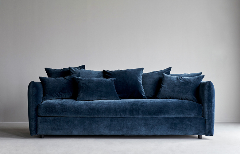 Gala Bleu Paon - 205 cm
