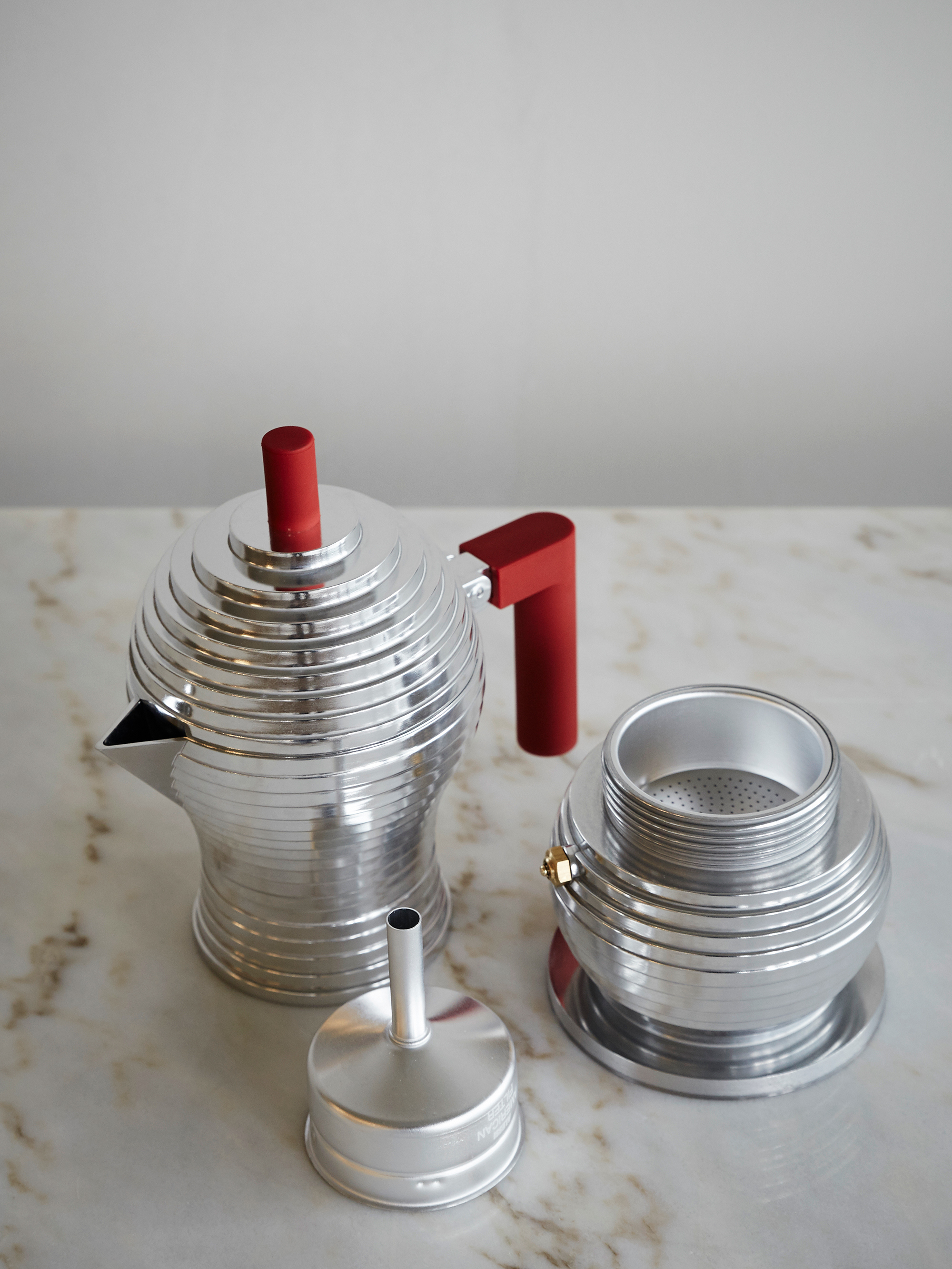17511 0ff1b35e29 Alessi Espresso Coffee Maker Pulcina Red Induction 6 Cups 2018 05 29 3 Portrait