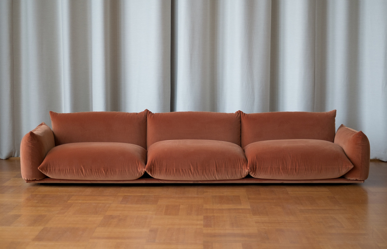 Marenco 2018 Sofa Four Seater - Amber