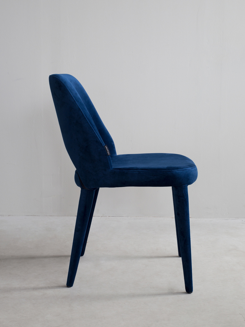 Chair Holy Velvet Blue