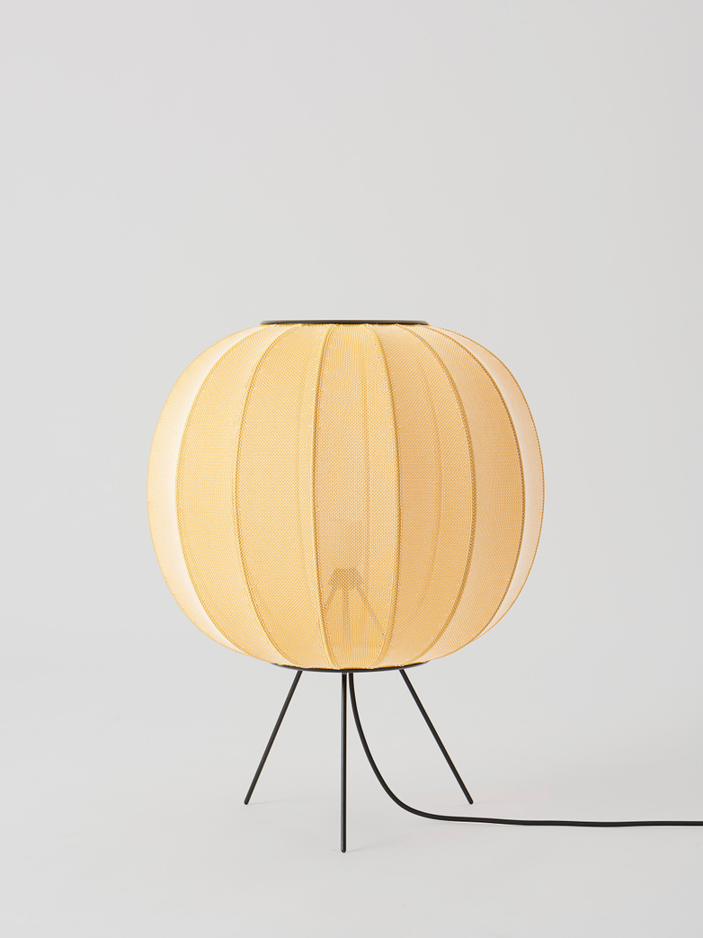 Knit-Wit Floor Lamp - Low Round 45 cm - Sunrise