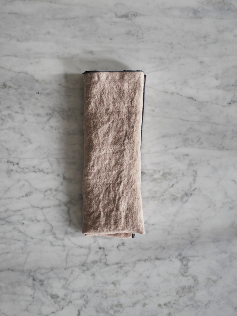 Place Mat Washed Linen Aubepine - 35x45cm