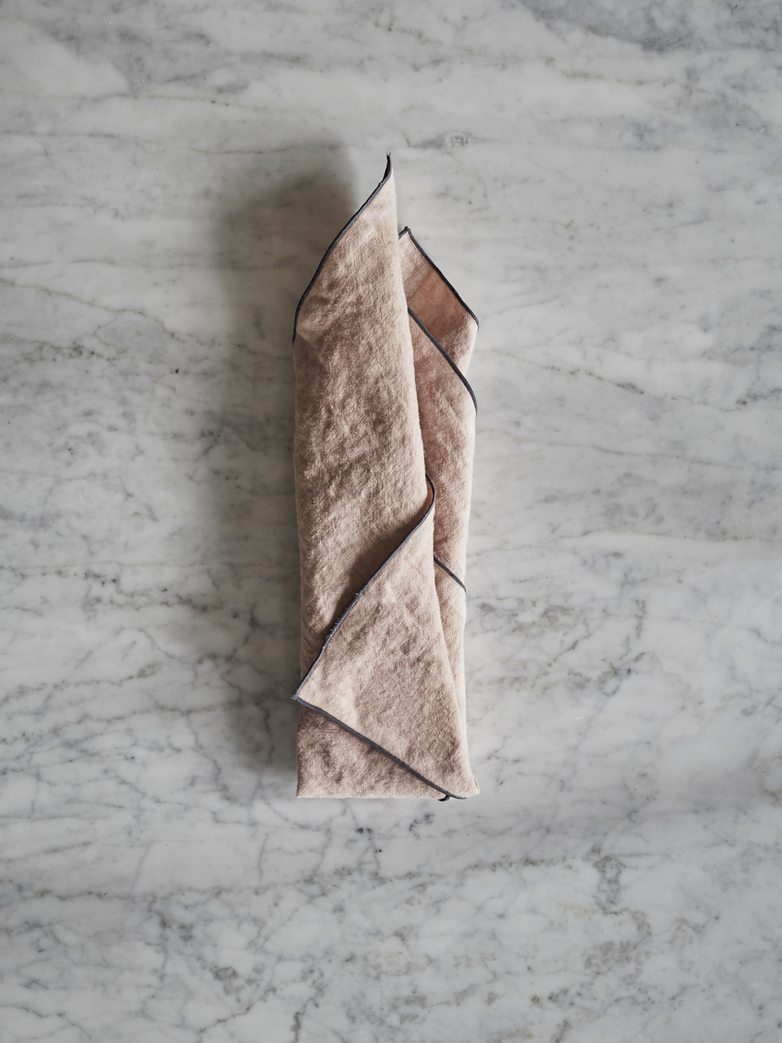 Place Mat Washed Linen Aubepine - 35x45cm