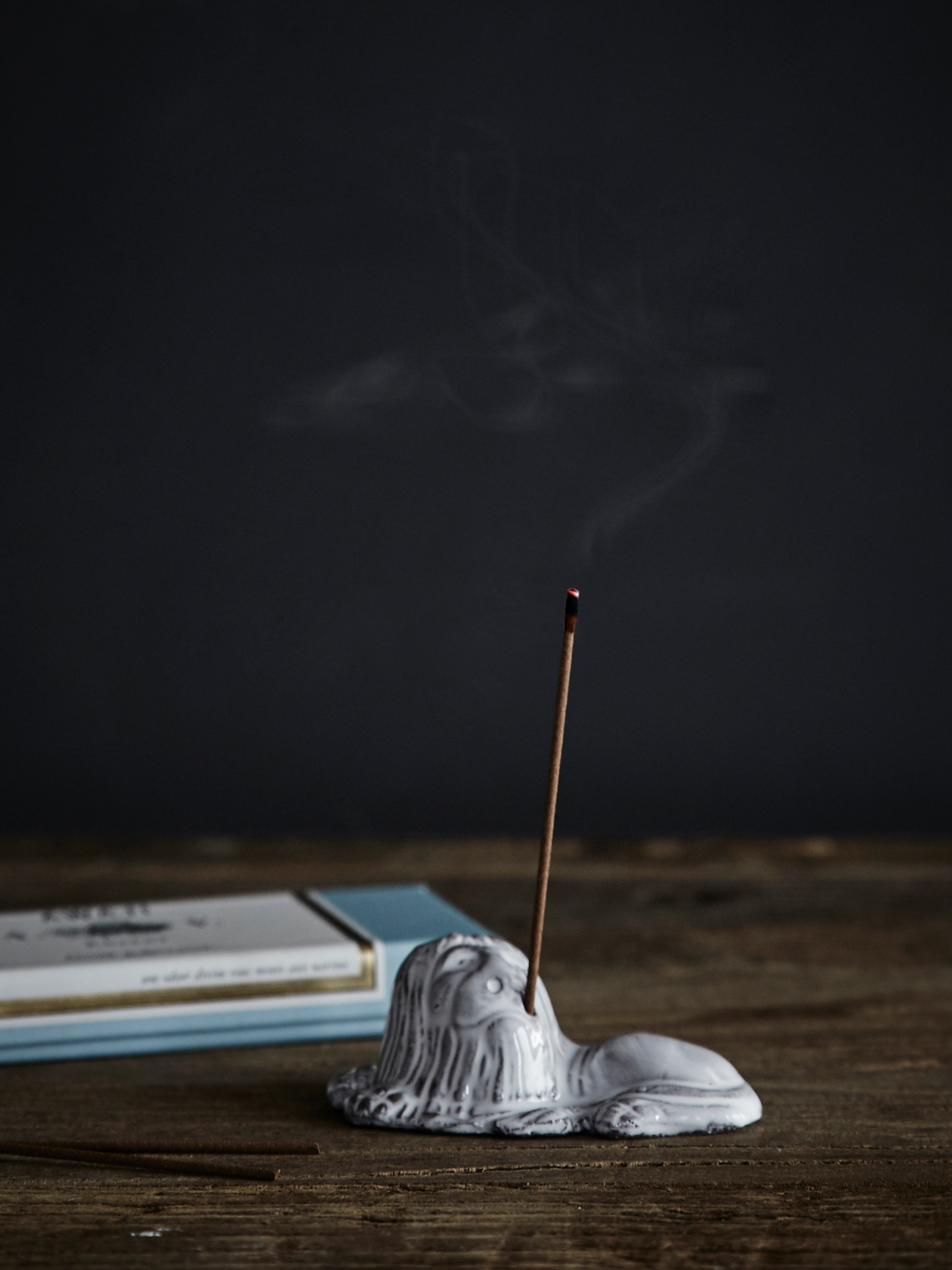 Astier de Villatte — Lion Incense Holder — Incense holders