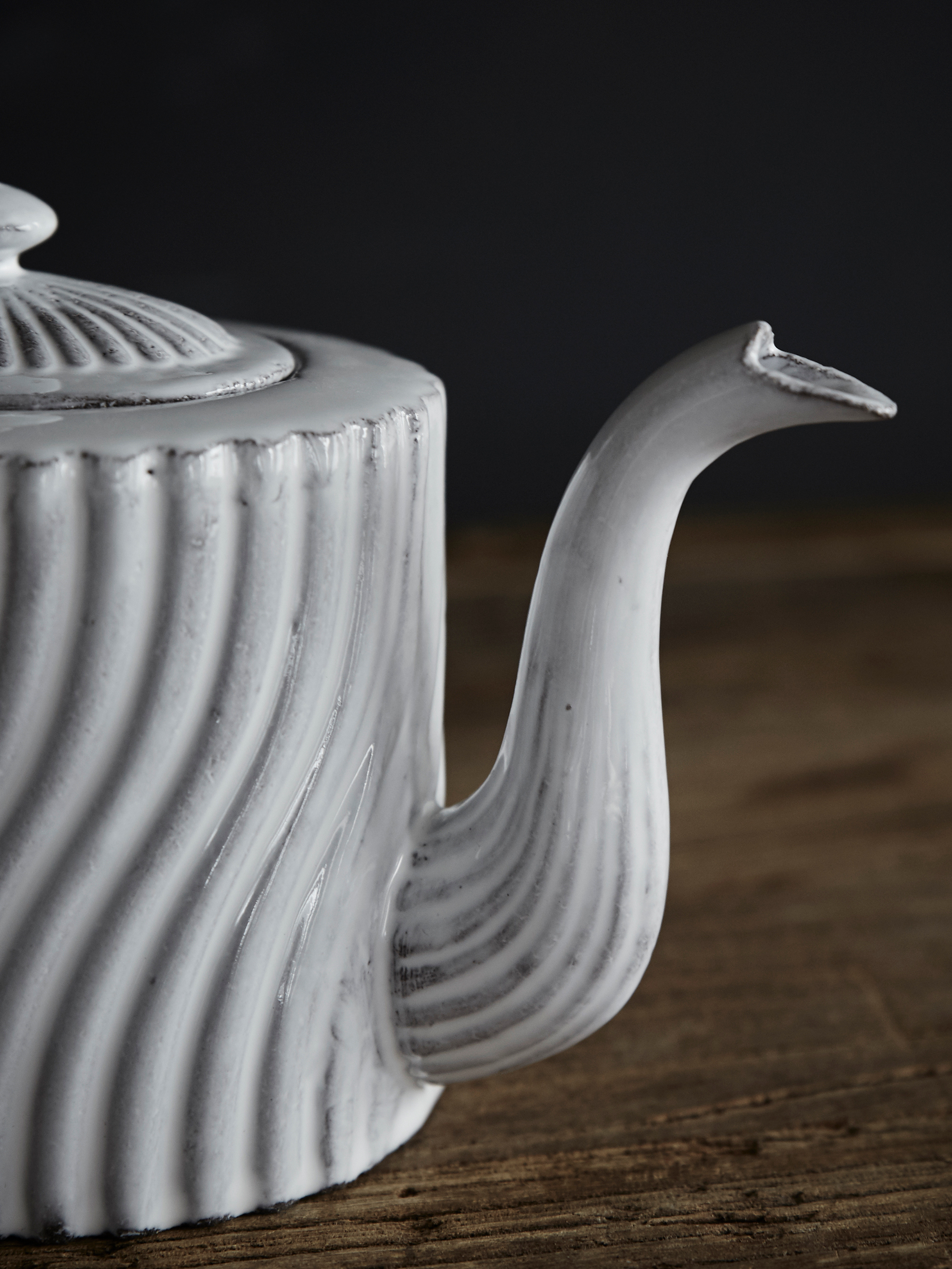 Astier de villatte Peggyコンポート10.5cm Astier de Villatte — Peggy Teapot — Coffee- & Tea pots | Artilleriet