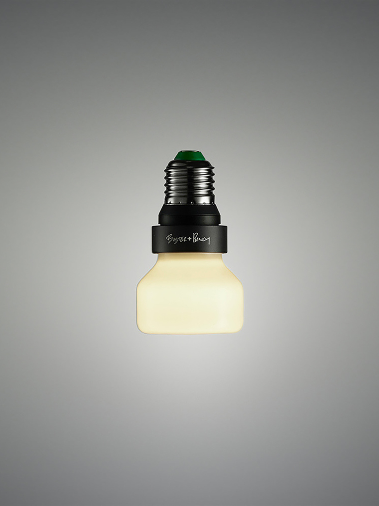 Punch Bulb Dimmable Opal Glass