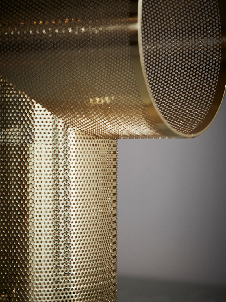 Rack Table Lamp - Gold