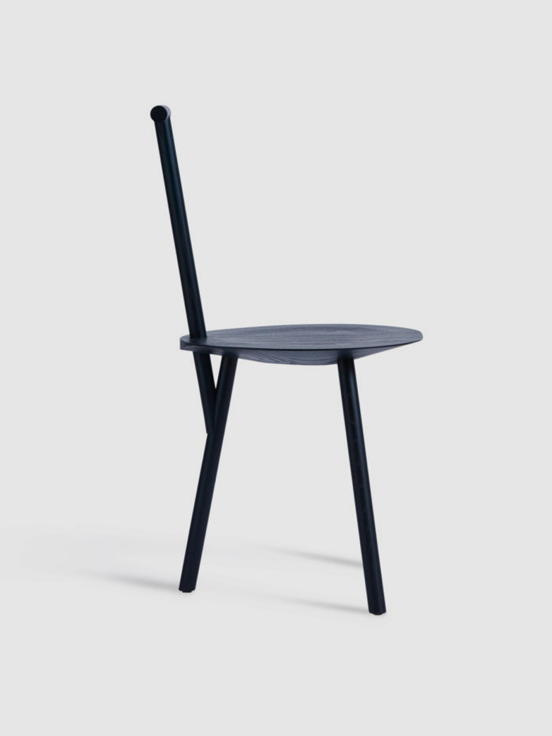 Spade chair - Stained Navy Blue