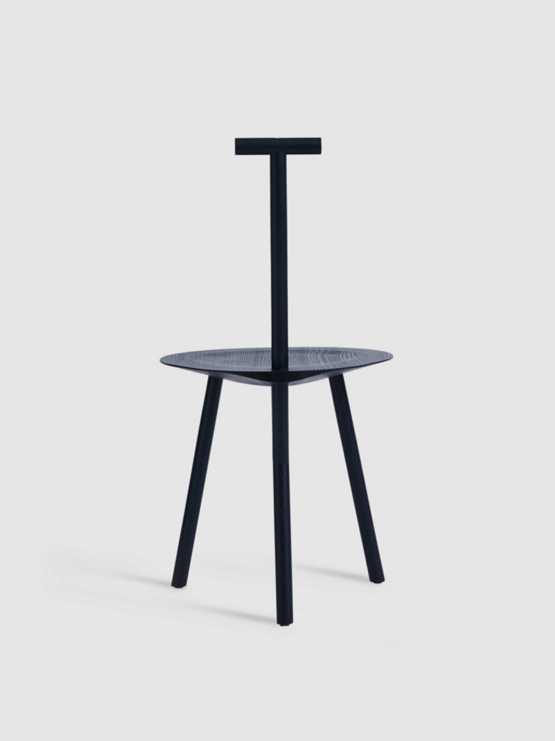 Spade chair - Stained Navy Blue