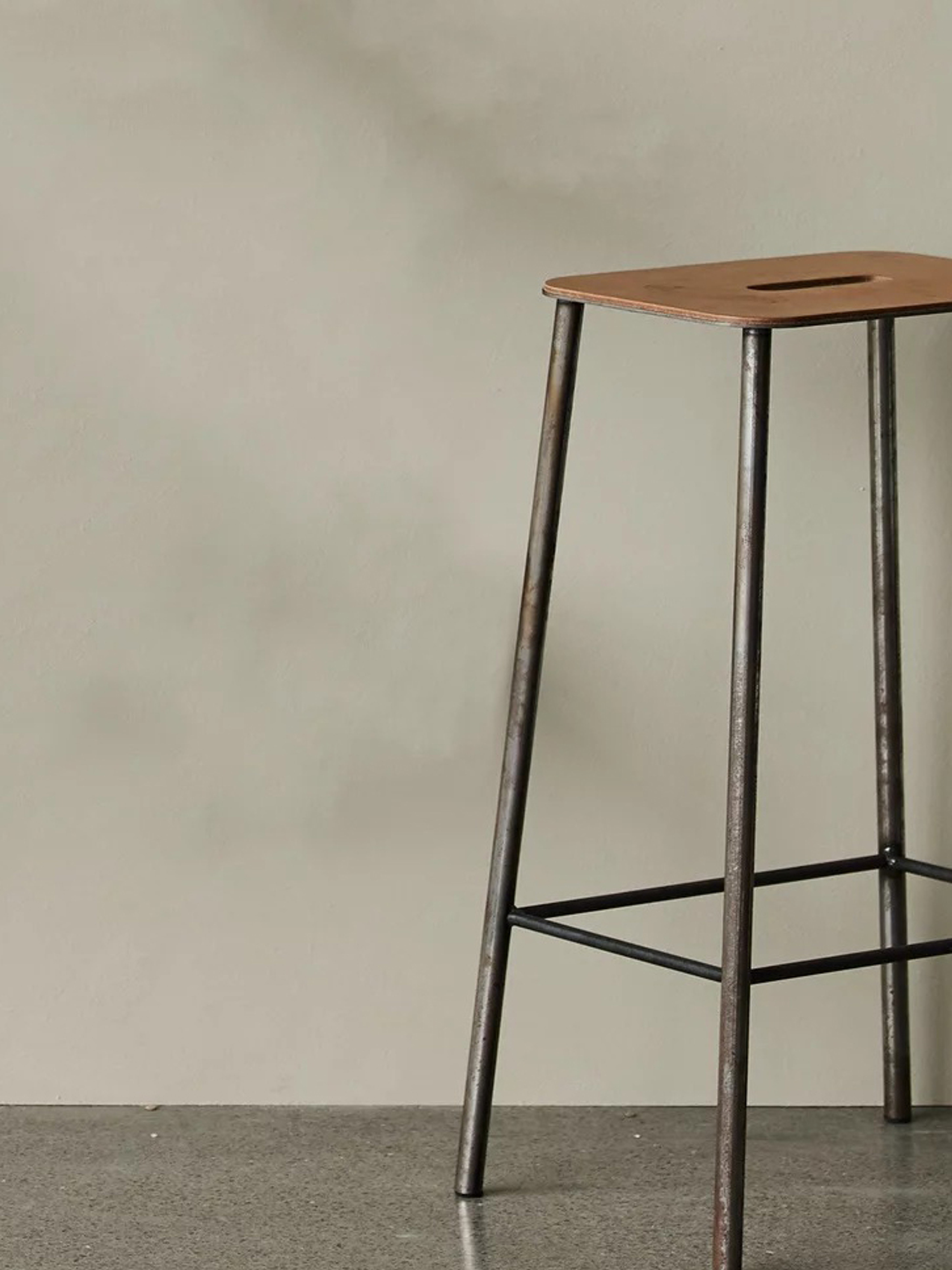 18324 Be7b4707d0 Adam Stool Raw Steel 1 Portrait