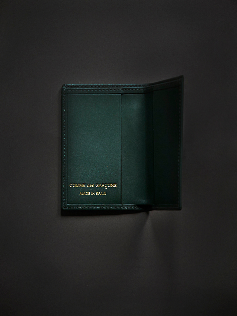 Classic Card Wallet Bottle Green