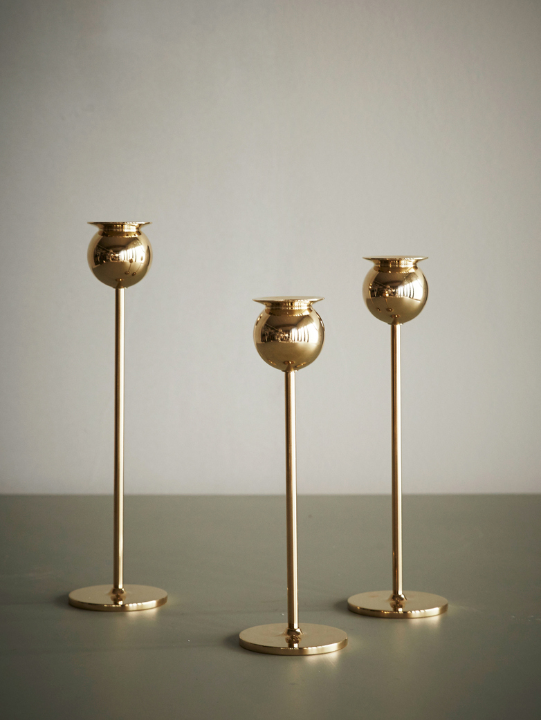 Tulip Candleholder Set of 3