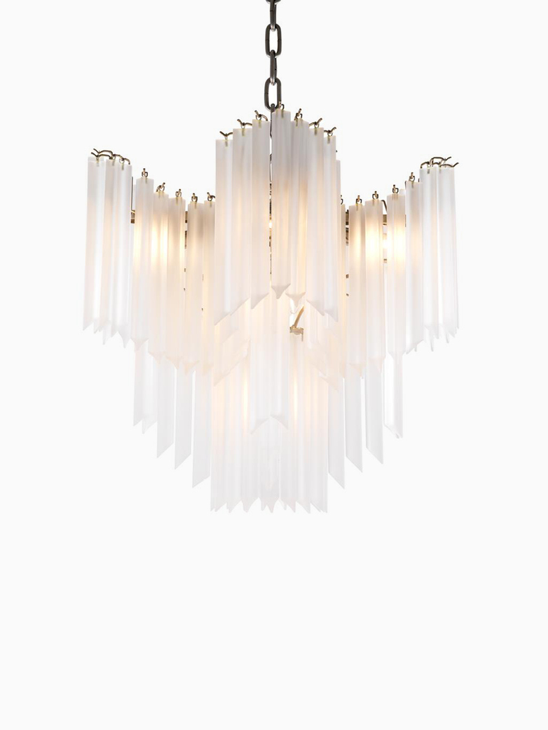 Pulsar Frosted Chandelier