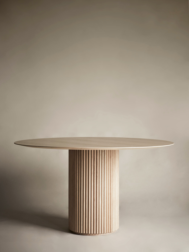 Palais Royal Dining Table White Stained Oak Palais Royal White Stained Oak Matbord | Asplund | Länna