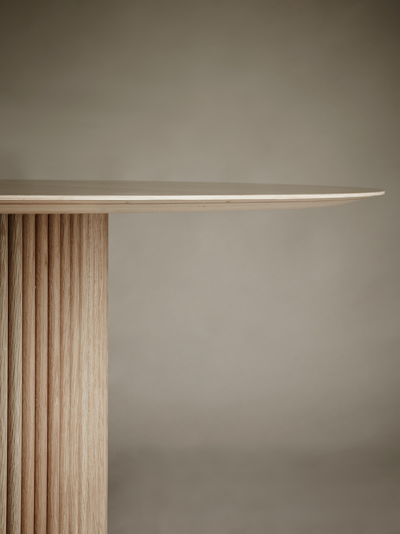 Palais Royal Dining Table White Stained Oak Palais Royal White Stained Oak Matbord | Asplund | Länna