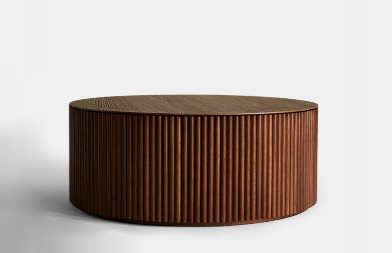 Grand Palais Sofa Table - Teak Stained Oak