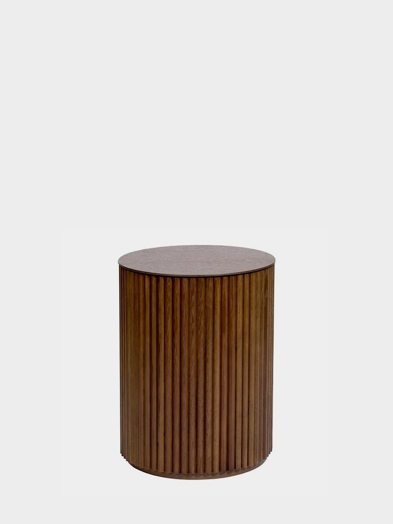 Petit Palais Sofa Table - Teak Stained Oak - Height: 55 cm