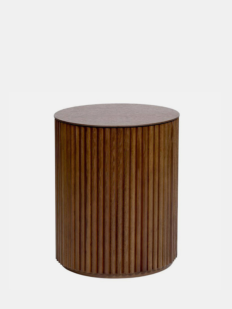 Petit Palais Sofa Table - Teak Stained Oak - Height: 55 cm