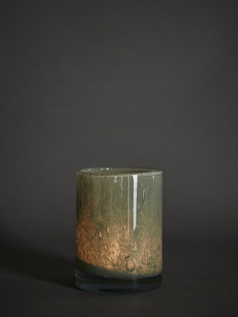 Belle Candle Holder – Mineral Green – Medium