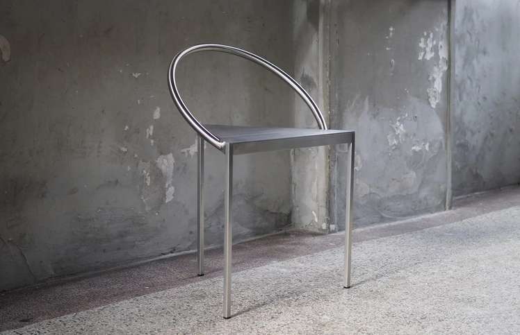FRAMA Triangolo Chair BLACK本物 フラマ ポストモダン Triangolo