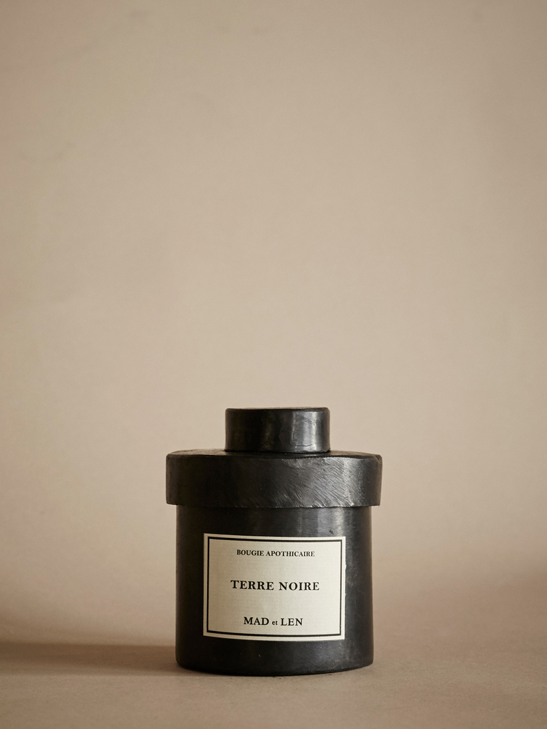 Terre Noire - 300g - Bougie D'Apothicaire