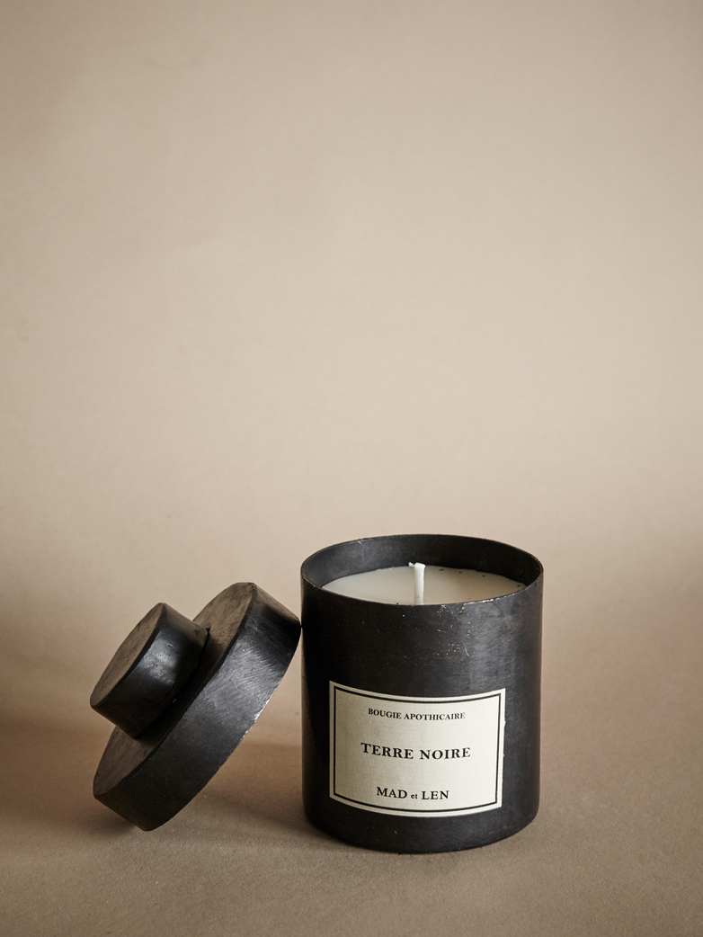 Terre Noire - 300g - Bougie D'Apothicaire