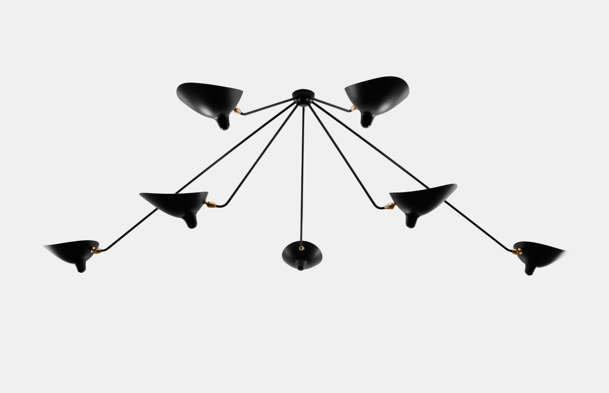20583 26ea991fa3 Ceiling Lamp With Seven Fixed Arms Portrait