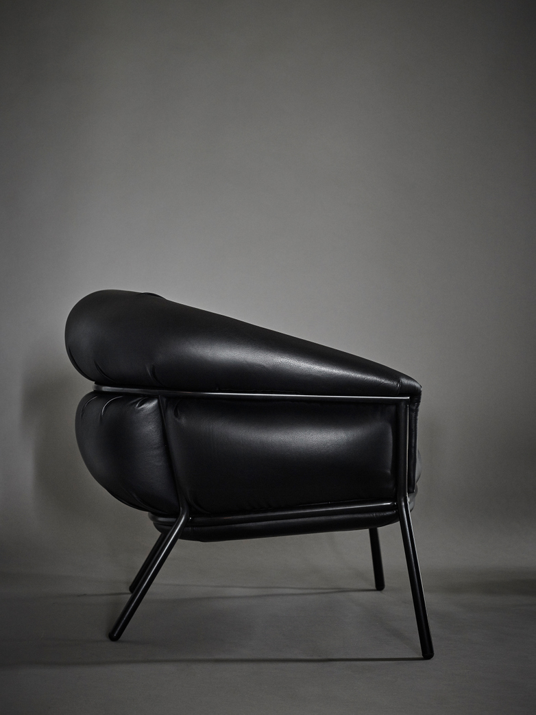Grasso Armchair - Black