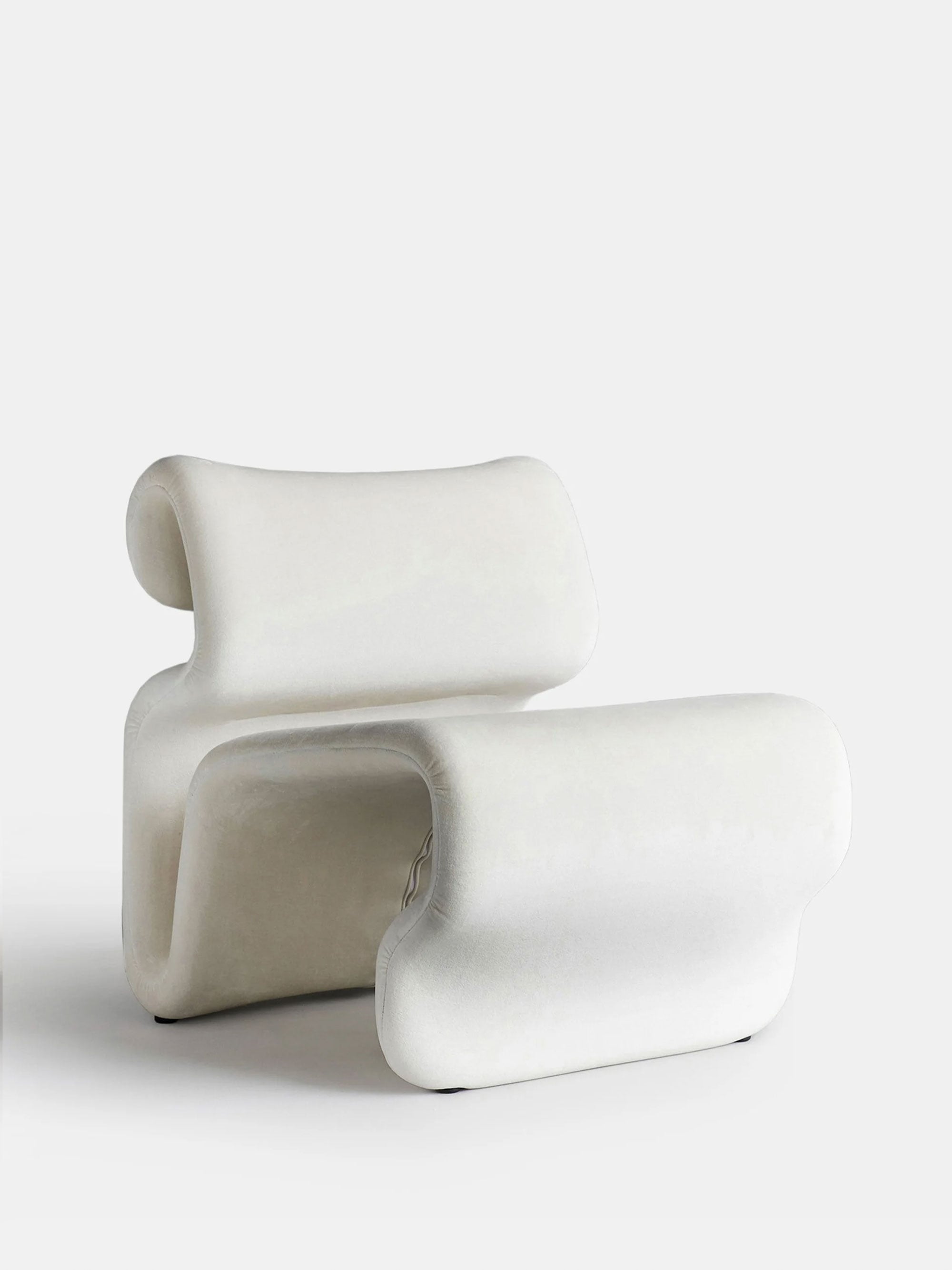 Etcetera Easy Chair — Creme White
