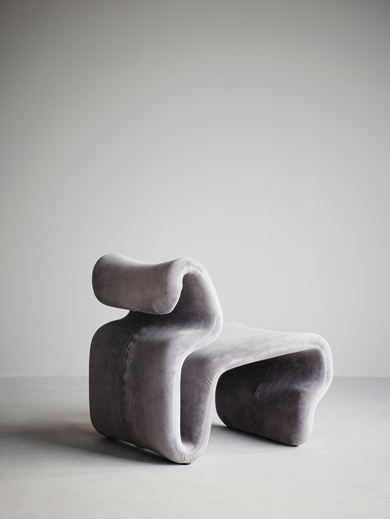 Etcetera Easy Chair – Zink Grey