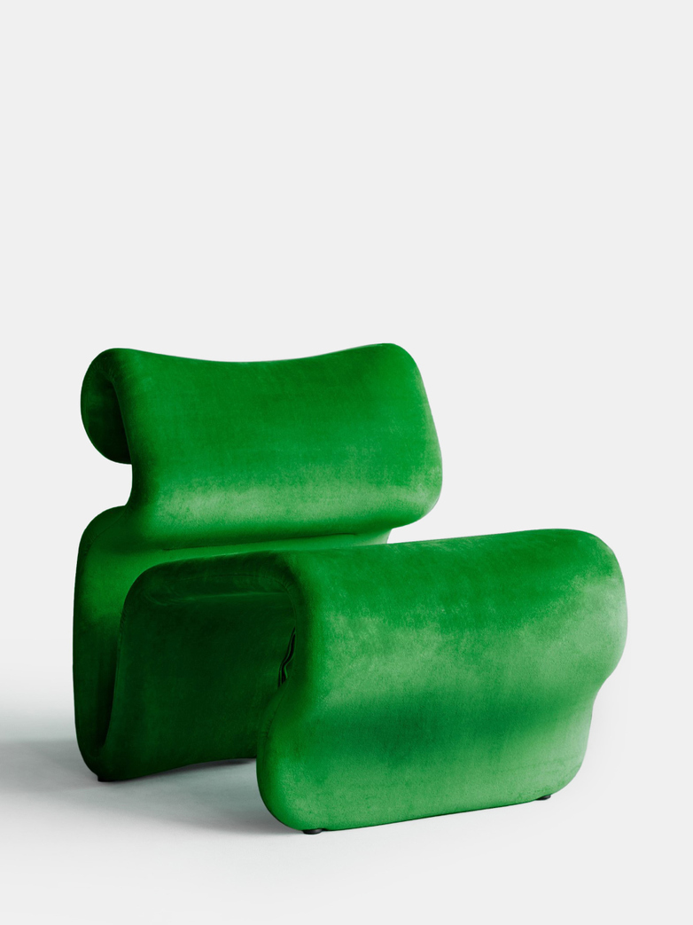 Etcetera Easy Chair – Grass Green