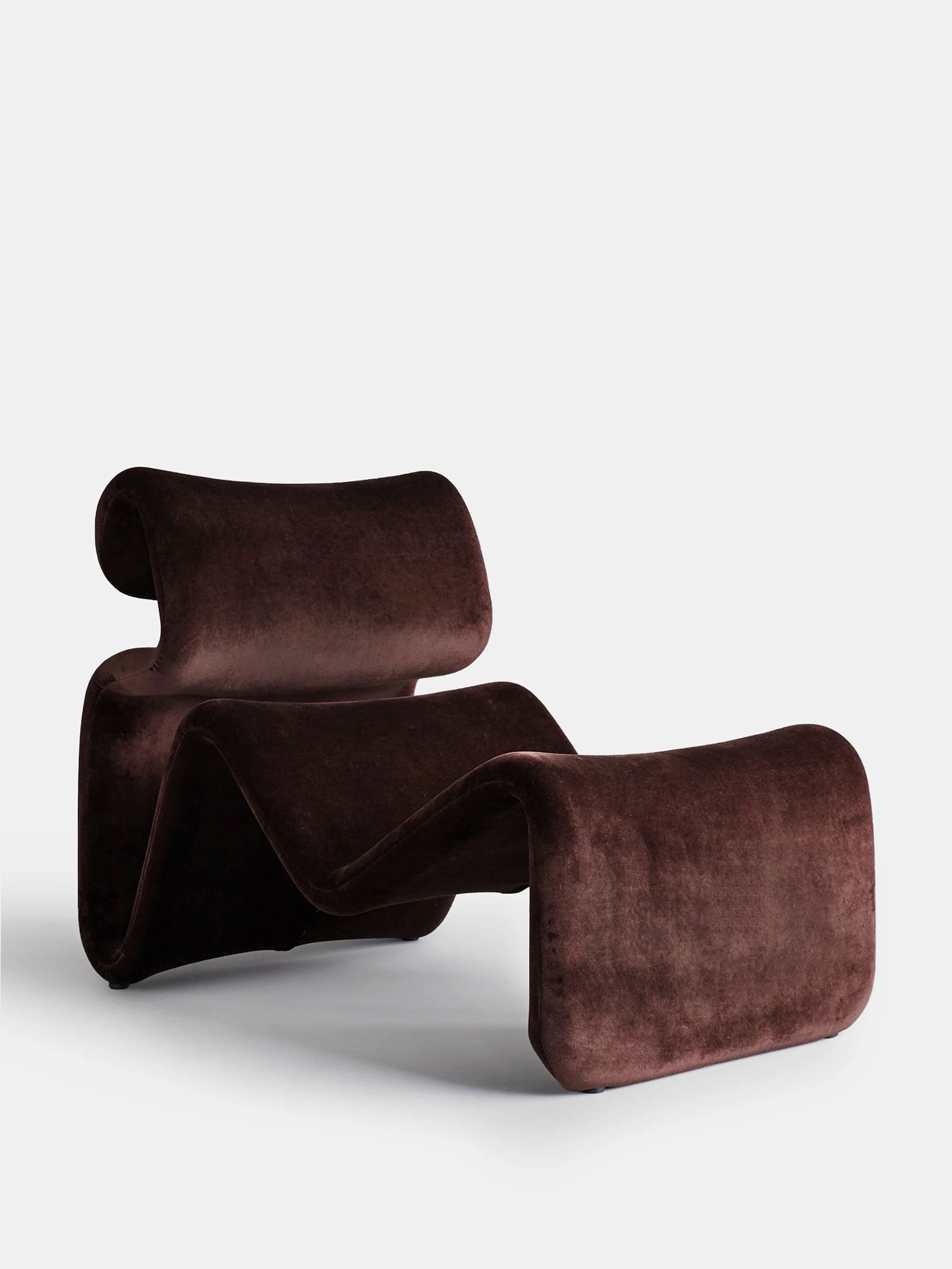21181 5c0d5b816f Etcetera Lounge Chair Chocolate Brown Portrait