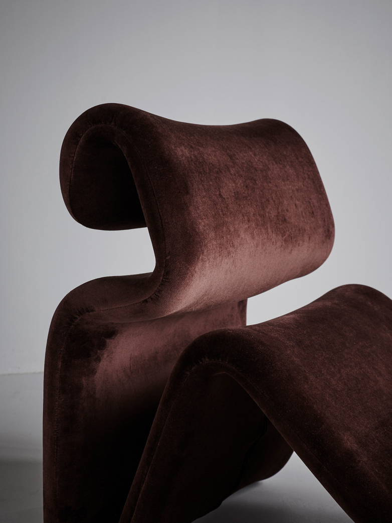 Etcetera Lounge Chair – Chocolate Brown