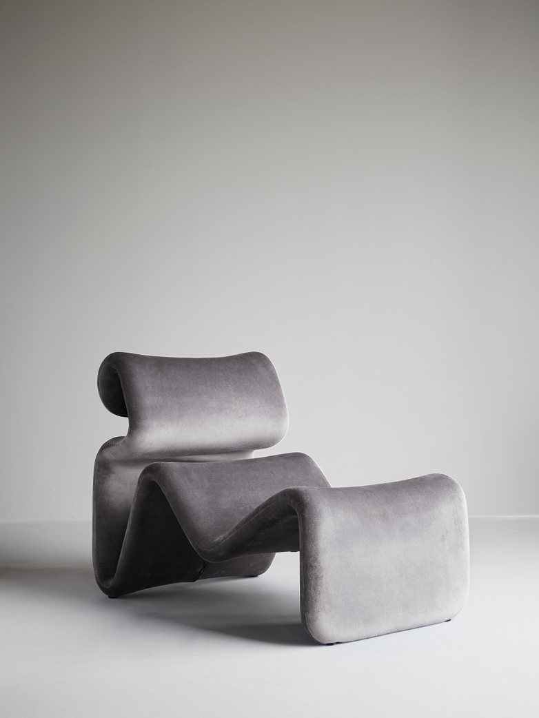 Etcetera Lounge Chair – Zink Grey