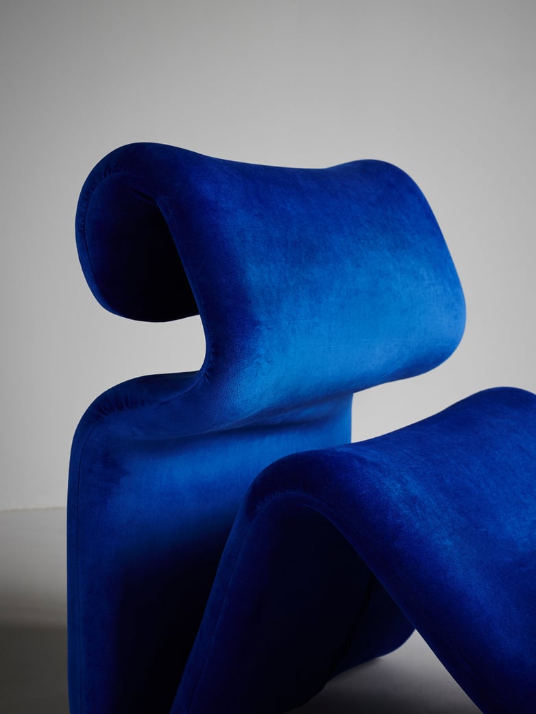 Etcetera Lounge Chair – Klein Blue