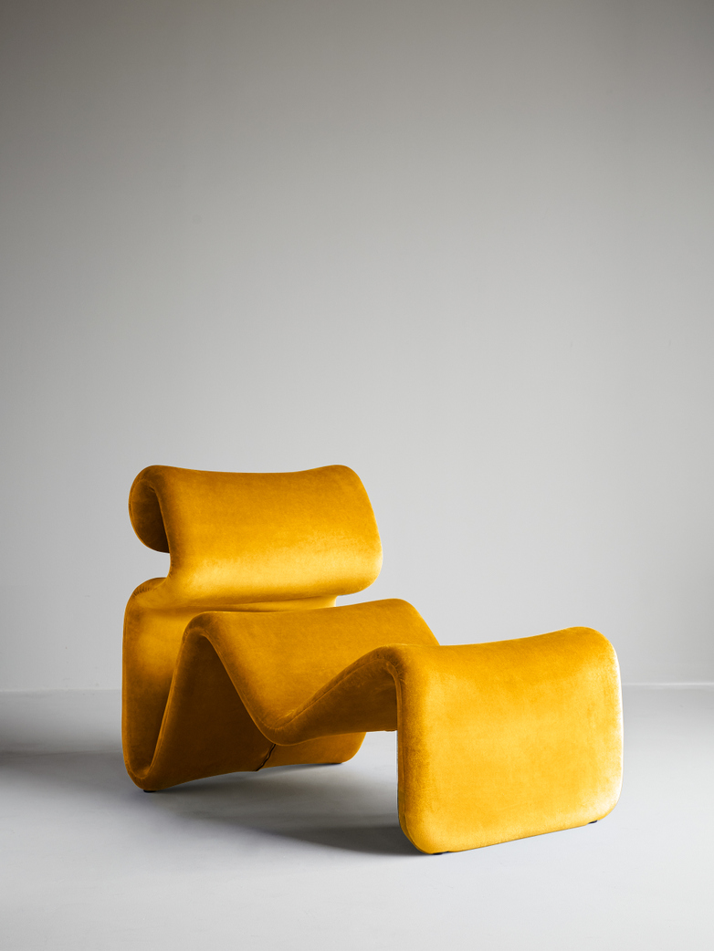 Etcetera Lounge Chair – Canary Yellow
