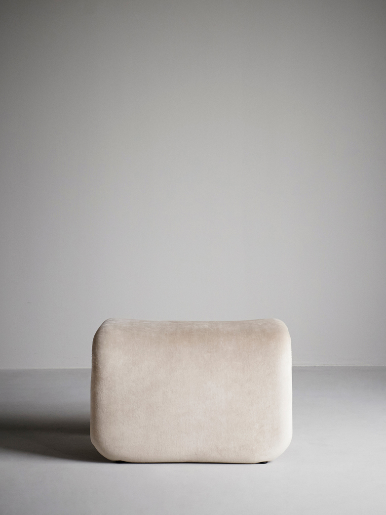 Etcetera Footstool – Sand Beige