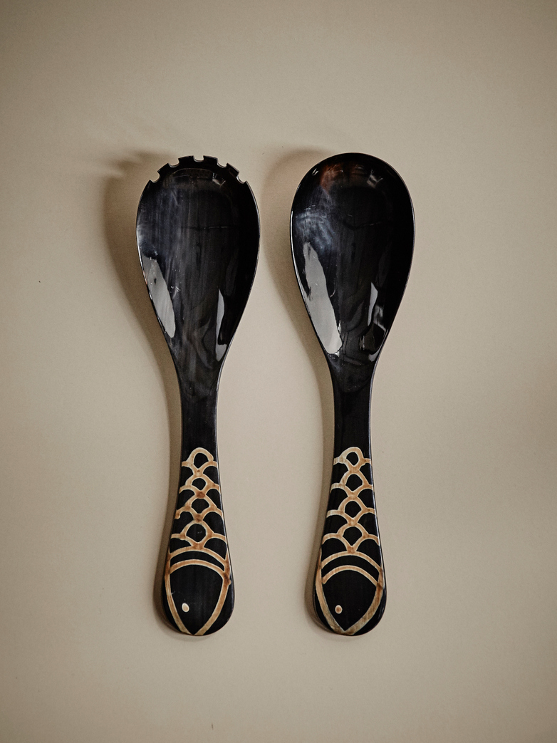 Bahe Horn Serving Set