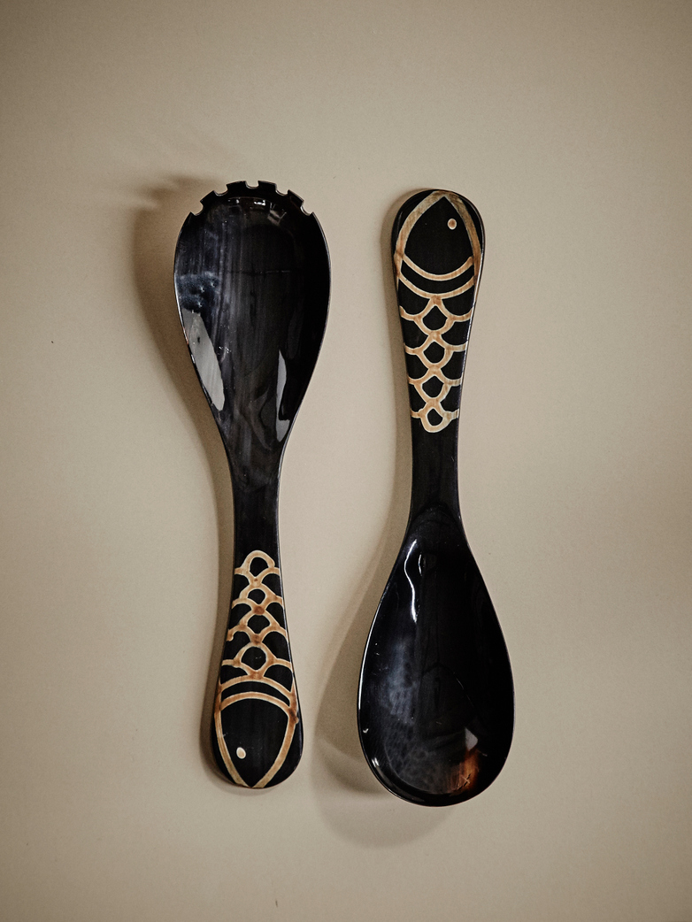 Bahe Horn Serving Set
