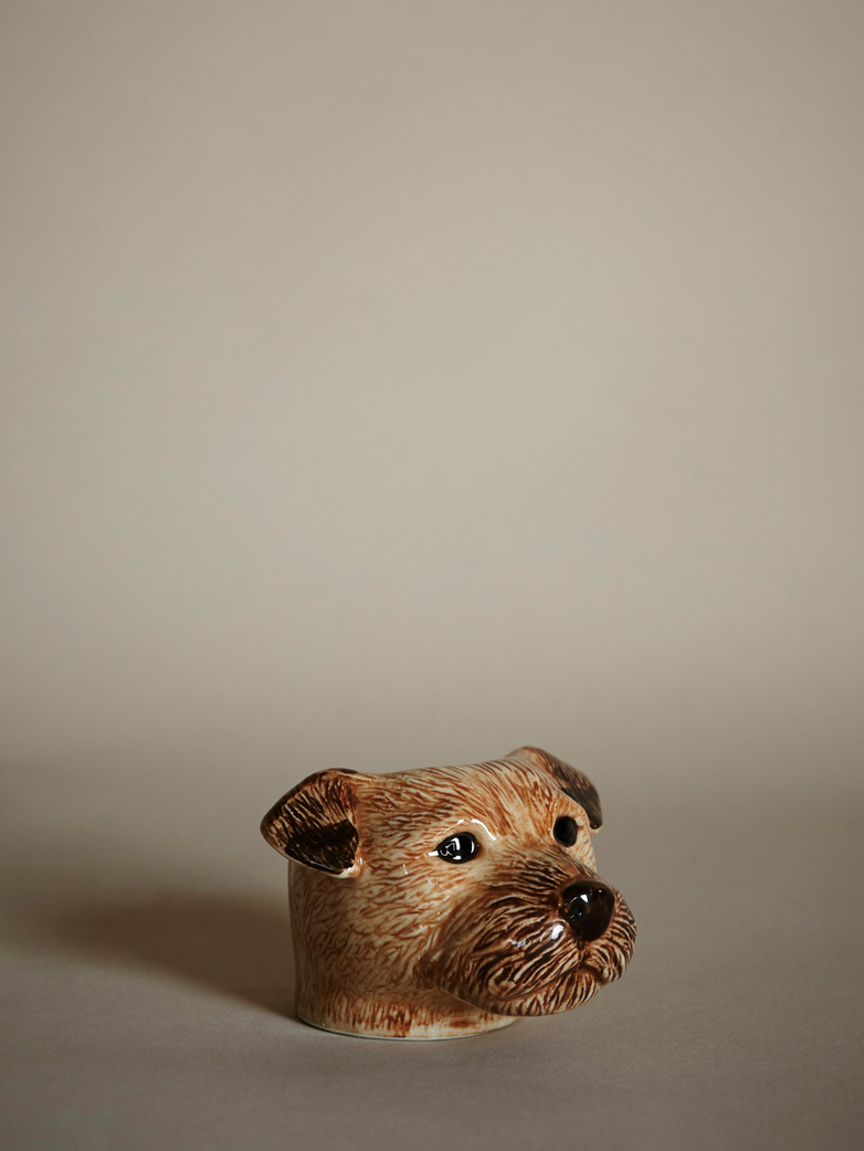 Terrier Face Egg Cup