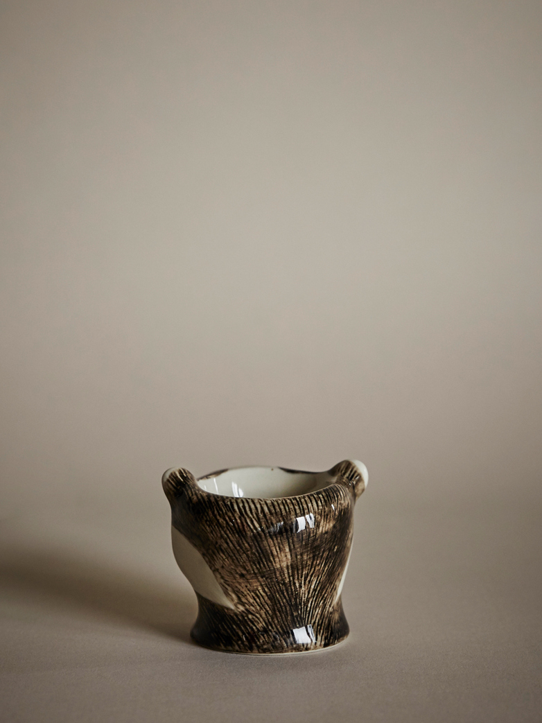 Badger Face Egg Cup