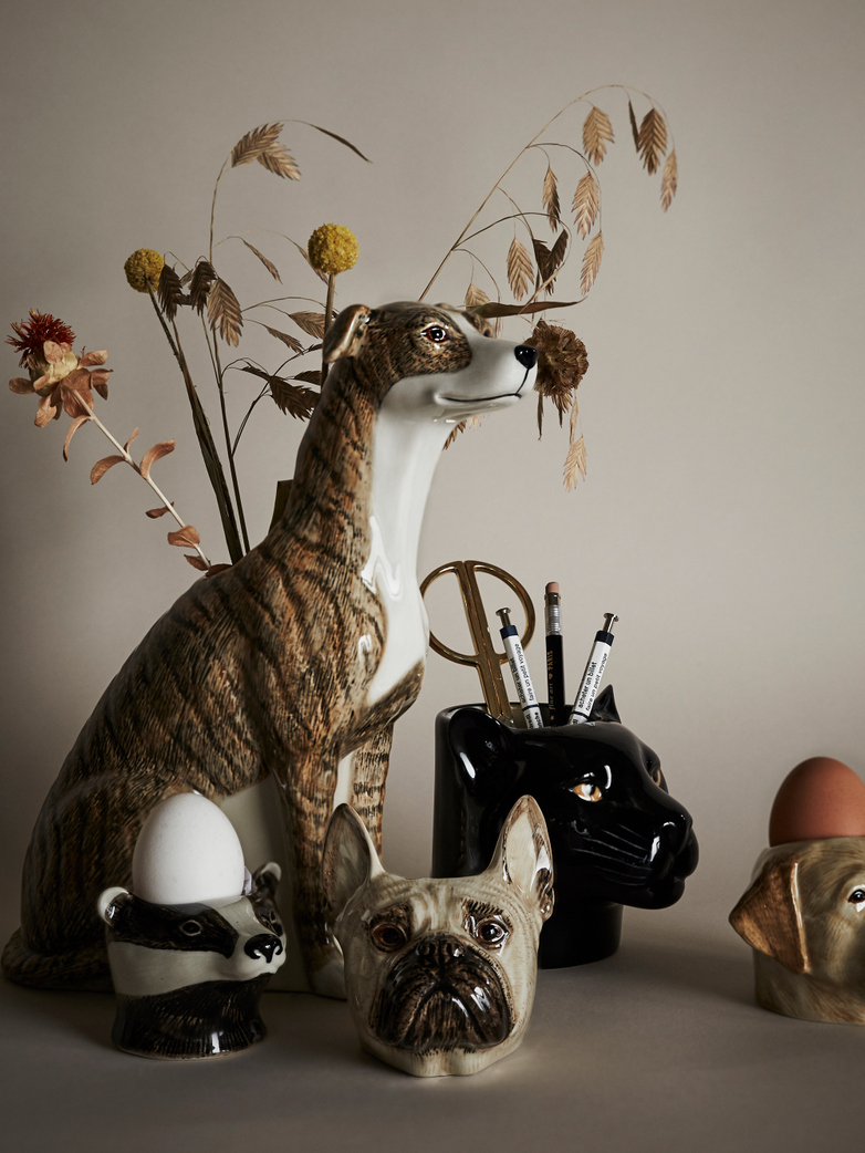 Panther Face Egg Cup