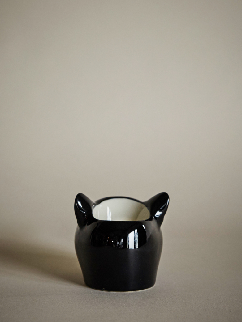 Panther Face Egg Cup